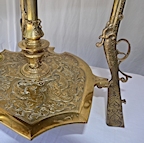 Brass Armor Lamp