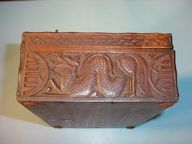 British Regiment Carved Box