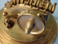 Miniature bronze cannon