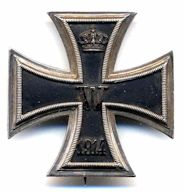 Iron Cross Gold Pin