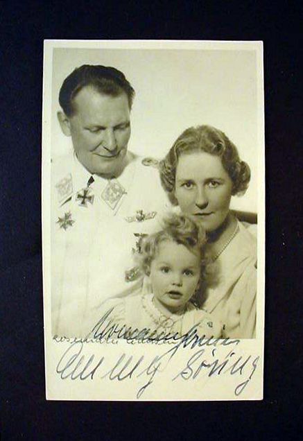 Goring Family Portrait and Signatures