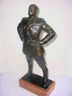 Bronze Statue Mussolini