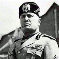 Mussolini Plaque
