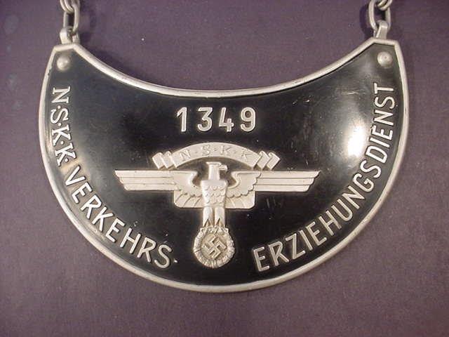 Motor Corps Gorget