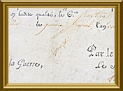 Signature of Napoleon