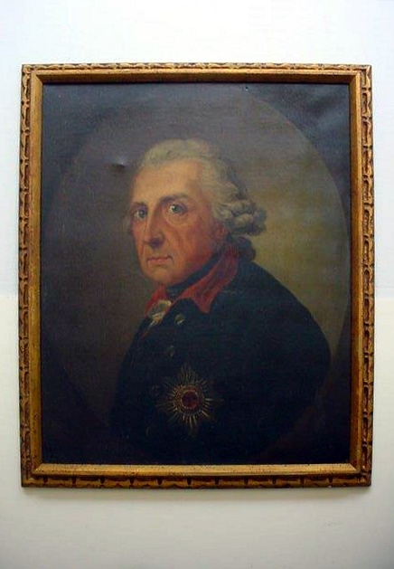 Oil Painting of Frederick the Great