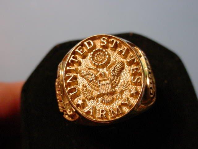 U.S. Army Gold Ring
