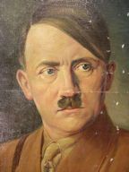 Hitler Oil Painting