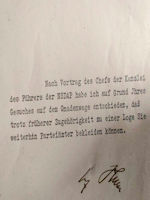 Hitler Signature