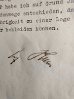 Hitler Signature