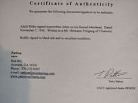 Hitler Signature