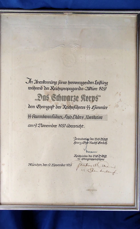 NSDAP Document