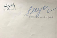 Hitler Signature with other Dignitaries