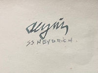 Hitler Signature with other Dignitaries