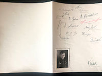 Hitler Signature with other Dignitaries