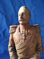 Kaiser Wilhelm Wooden Statue