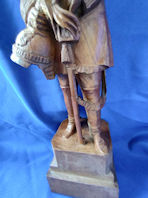 Kaiser Wilhelm Wooden Statue