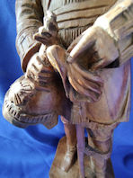 Kaiser Wilhelm Wooden Statue