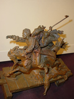 Hunt of Fortune statue