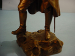 Saulo Bronze of French Soldier