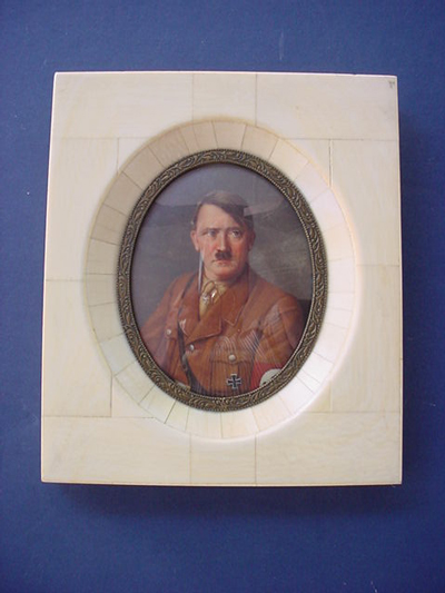 Hitler Ivory Portrait
