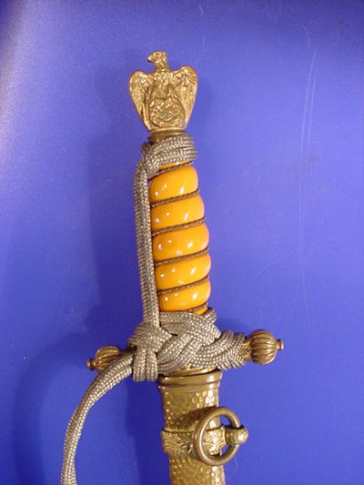 Naval Orange Grip Dagger