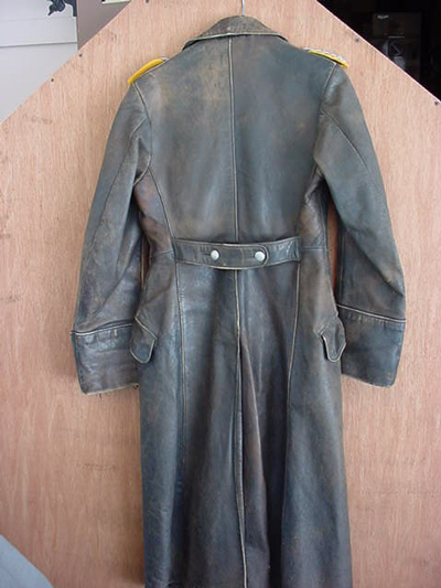 German Officer's Leather Great Coat