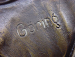 Goring Bronze Plaque