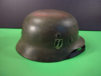 Large SS Part Camo Helmet