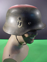 Large SS Part Camo Helmet