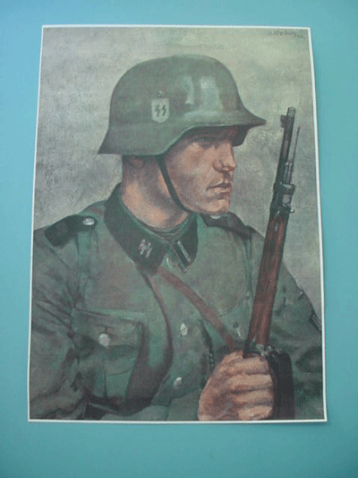 Waffen SS Soldier Print