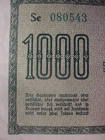 Anti-Semetic 1,000 Mark